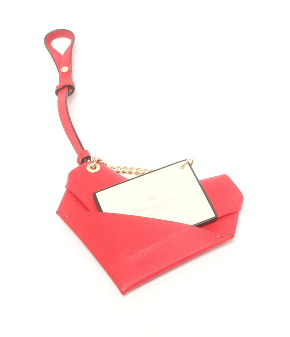 美品 Kate Spade チャーム ユアーズ トゥルーリー オリガミ ハート