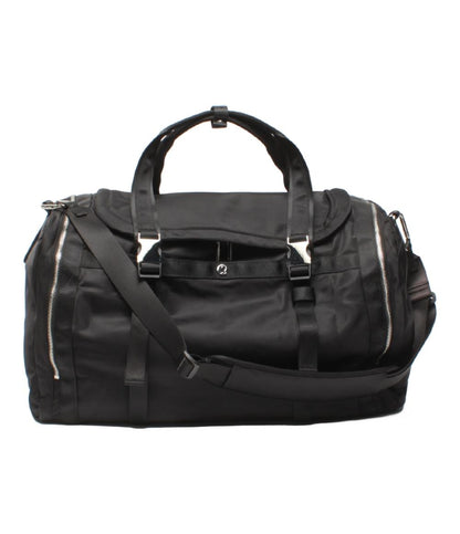 美品 lululemon 2way ボストンバッグ ショルダーバッグ 斜め掛け ナイロン レディース ルルレモン