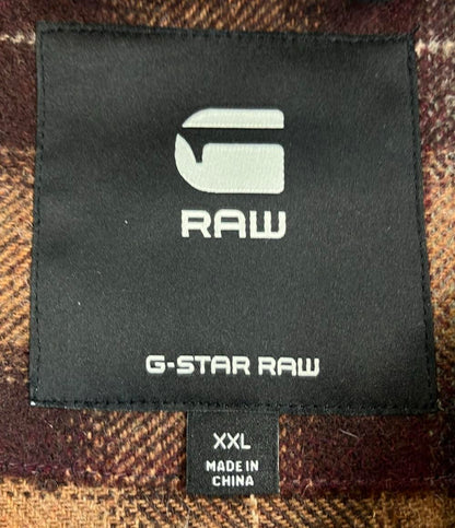 ジースターロウ ブルゾン オーバージャケット BOMBER COLLAR OVERSHIRT メンズ SIZE XXL (2L) G-STAR-RAW