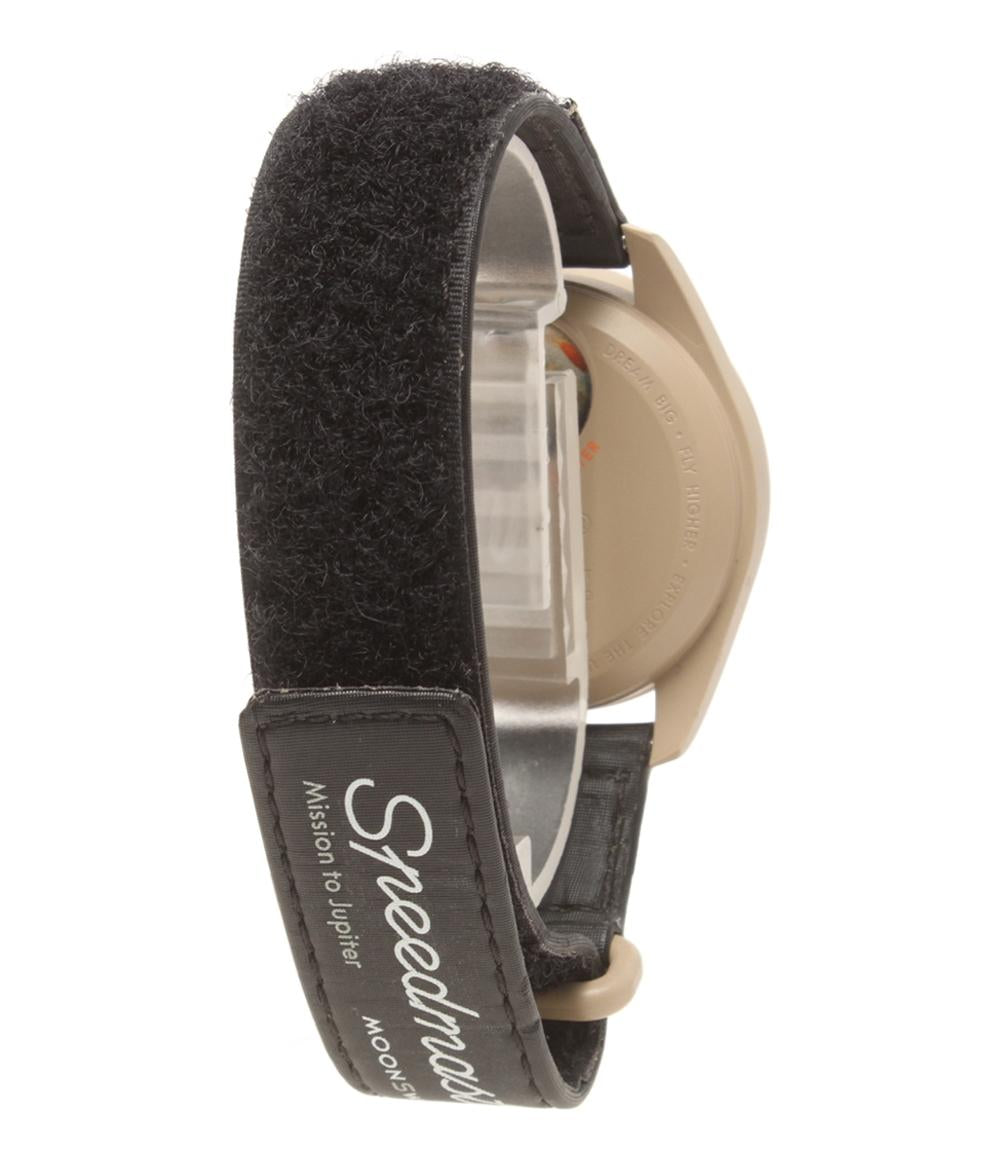 オメガ スウォッチ 腕時計 MISSION TO JUPITER クオーツ ベージュ メンズ OMEGA Swatch