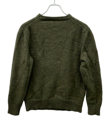 MAISON KITSUNE 長袖ニット オリーブ メンズ SIZE XS メゾンキツネ