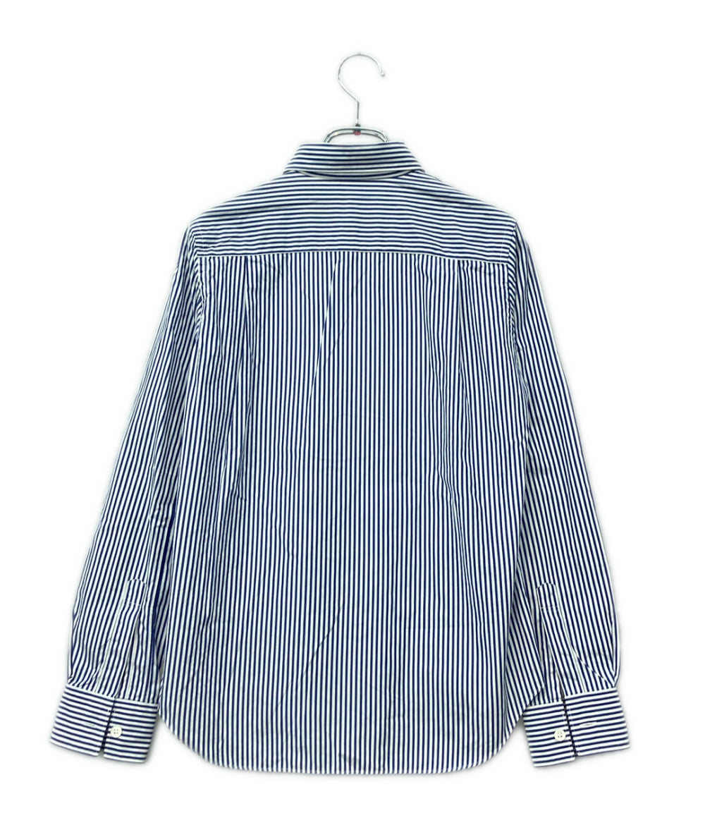 PLAY COMME des GARCONS 長袖 ストライプ シャツ メンズ SIZE S プレイコムデギャルソン