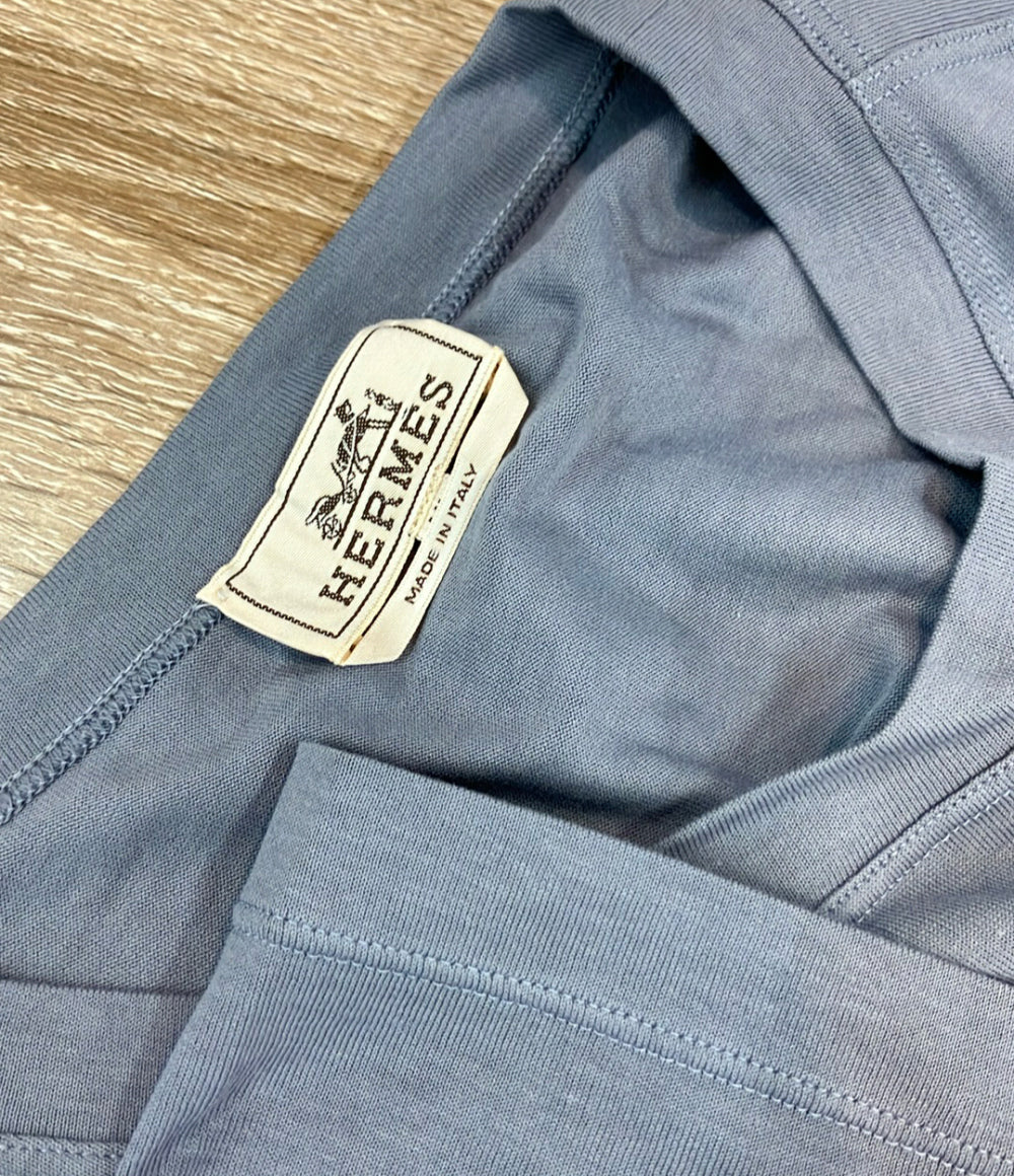 HERMES 半袖Tシャツ クールネック メンズ SIZE XL エルメス