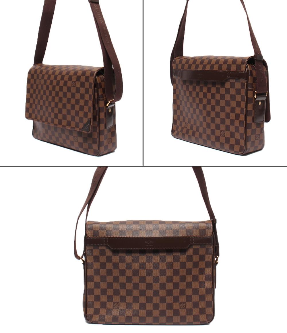 美品 LOUIS VUITTON ショルダーバッグ メッセンジャーバッグ 斜め掛け ダミエ シェルトンMM N41149 メンズ ルイ・ヴィトン