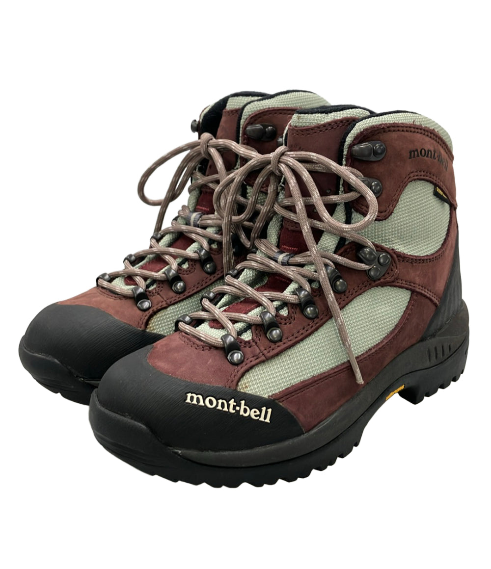 美品 mont-bell トレッキングシューズ 322158206 レディース SIZE 23.5