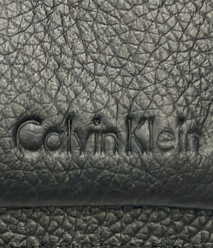 美品 Calvin klein 二つ折り財布 メンズ カルバンクライン