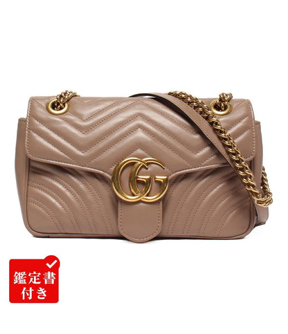 グッチ チェーンショルダーバッグ 肩掛け 斜め掛け GGマーモント 443497 520981 レディース GUCCI