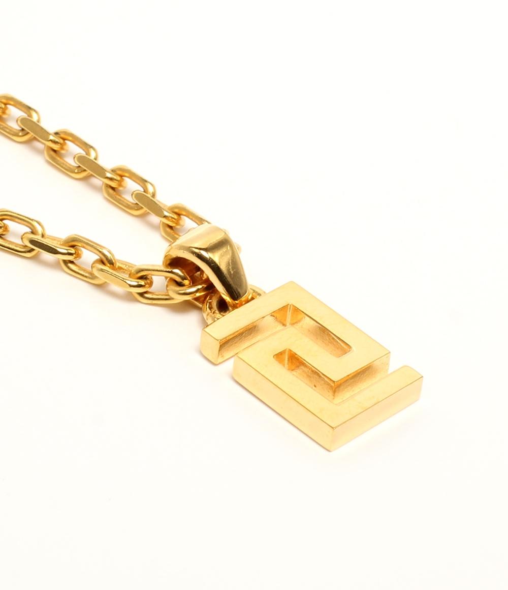 美品 VERSACE ネックレス グレカ メンズ ヴェルサーチ