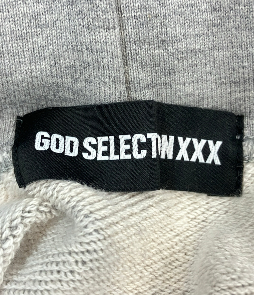 GOD SELECTION XXX パーカー 長袖 バッドマンガールプリント ストリート メンズ SIZE XL ゴッド セレクション トリプルエックス