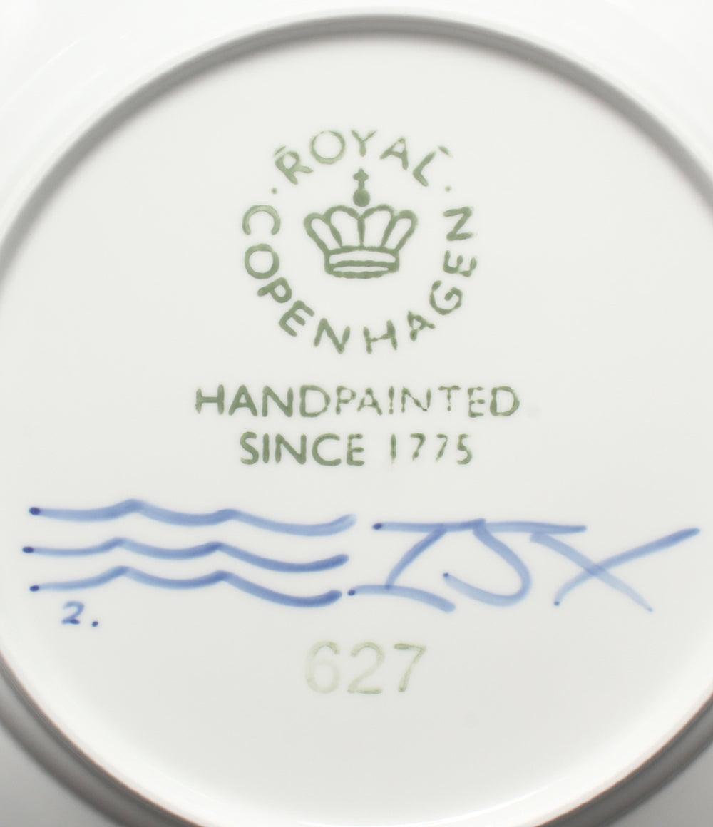 美品 Royal Copenhagen プレート 皿 27cm ブルーフルーテッド メガ ロイヤルコペンハーゲン