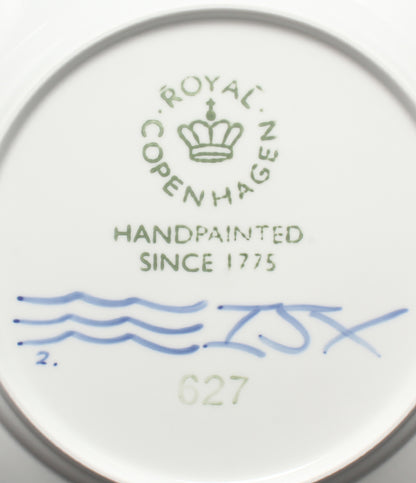 美品 Royal Copenhagen プレート 皿 27cm ブルーフルーテッド メガ ロイヤルコペンハーゲン