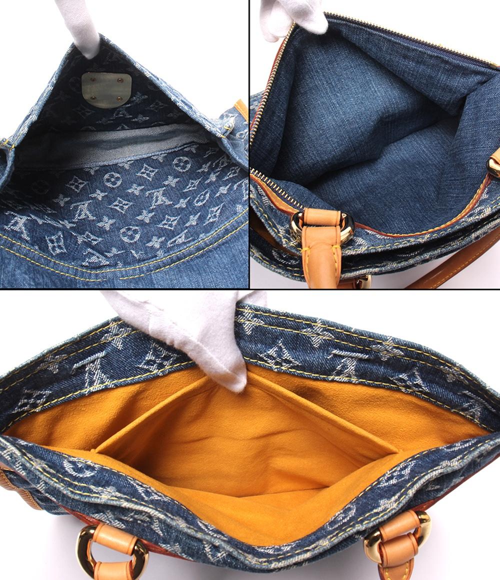 LOUIS VUITTON トートバッグ フラットショッパー モノグラム・デニム M95018 レディース メンズ ルイ・ヴィトン