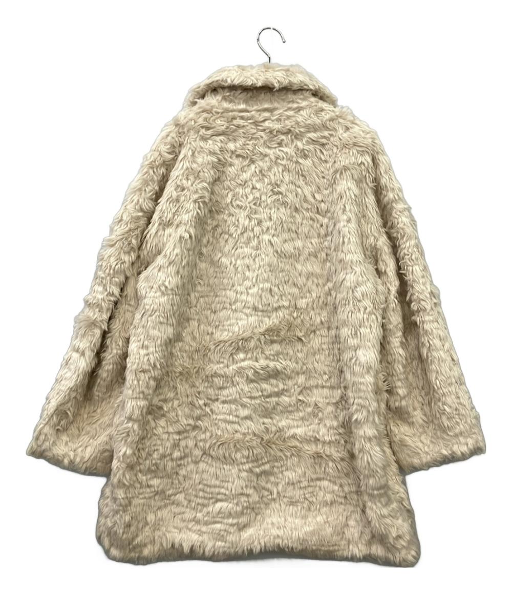 美品 MUVEIL CONVERSE TOKYO ファーコート レディース ミュベール コンバーストウキョウ