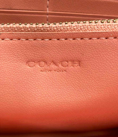 コーチ ラウンドファスナー長財布 レディース COACH