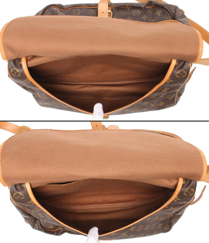 LOUIS VUITTON ショルダーバッグ 肩掛け 斜め掛け ソミュール35 モノグラム M42254 レディース メンズ ルイ・ヴィトン