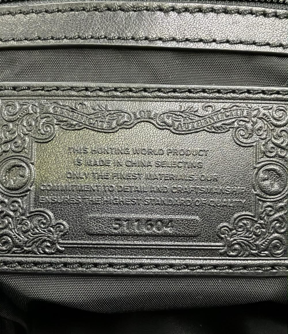 ハンティングワールド 2WAY ボストンバッグ ショルダーバッグ 斜め掛け カモフラージュ メンズ HUNTING WORLD