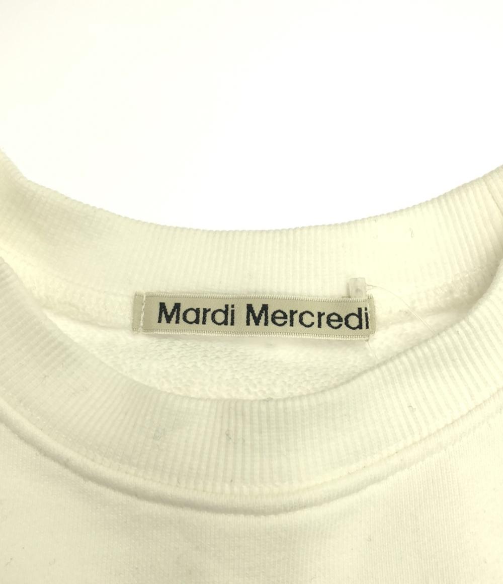 マルディメクルディ ドッグロゴプリントスウェット レディース SIZE ONE (XL) Mardi Mercredi