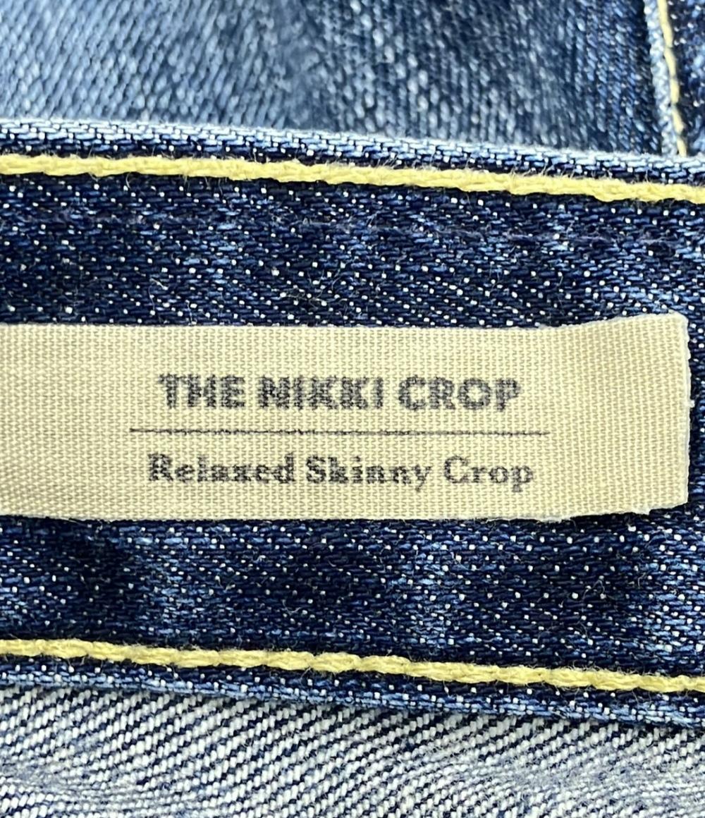 美品 エージー デニムパンツ THE NIKKI CROP レディース SIZE 23 (XS) AG