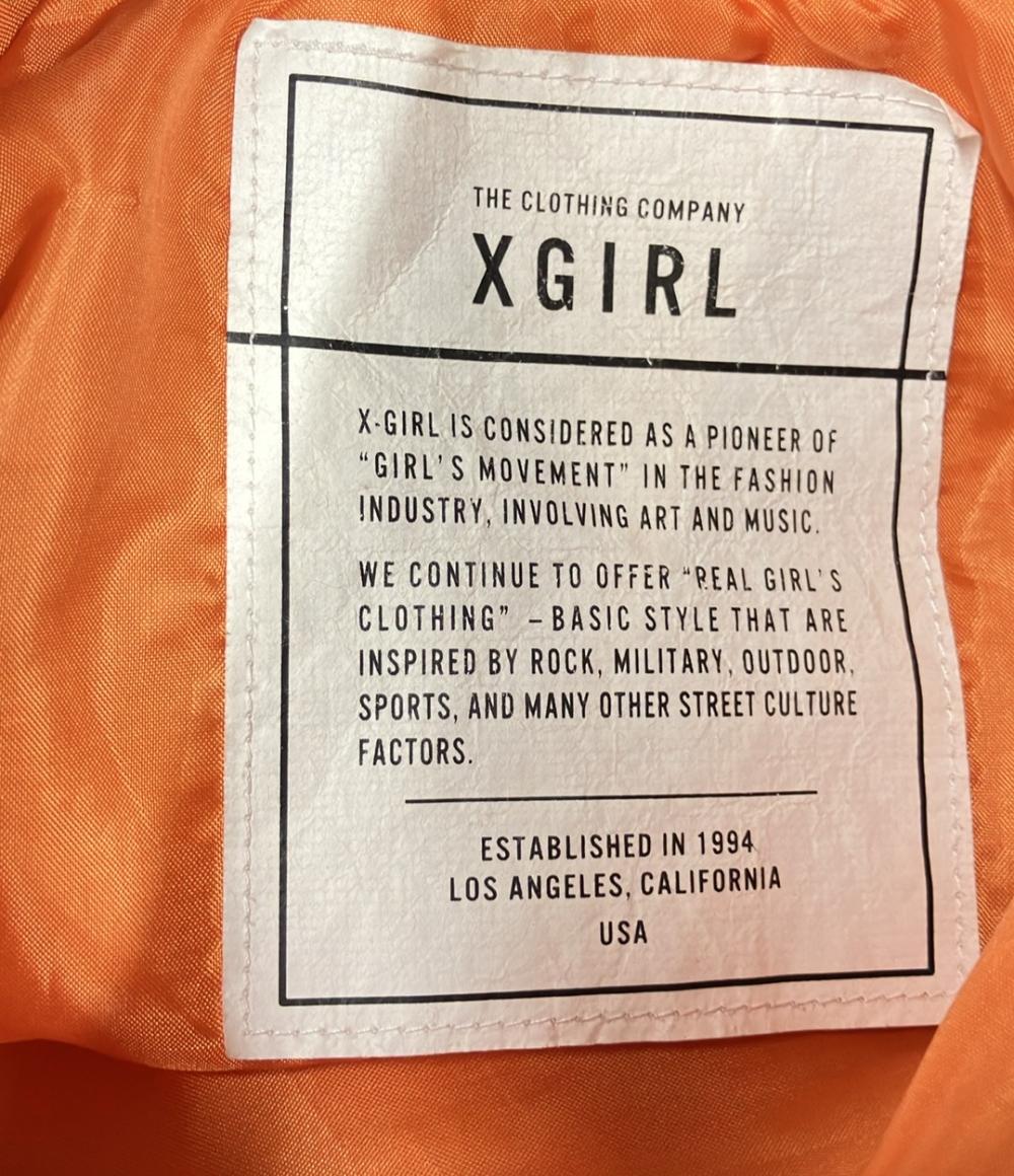 エックスガール ナイロンフライトジャケット MA-1ジャケット アウター レディース SIZE 1 (S) X-girl