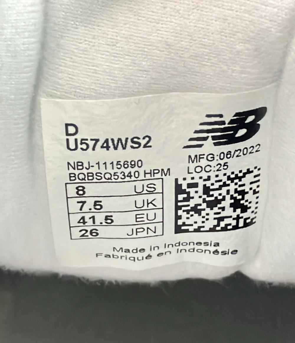 NEW BALANCE ローカットスニーカー U574WS2 メンズ SIZE 26.0 (M) ニューバランス