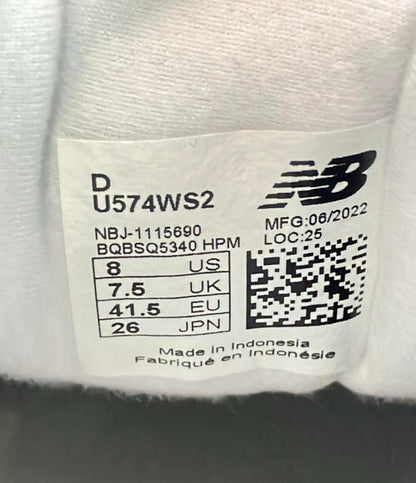 NEW BALANCE ローカットスニーカー U574WS2 メンズ SIZE 26.0 (M) ニューバランス