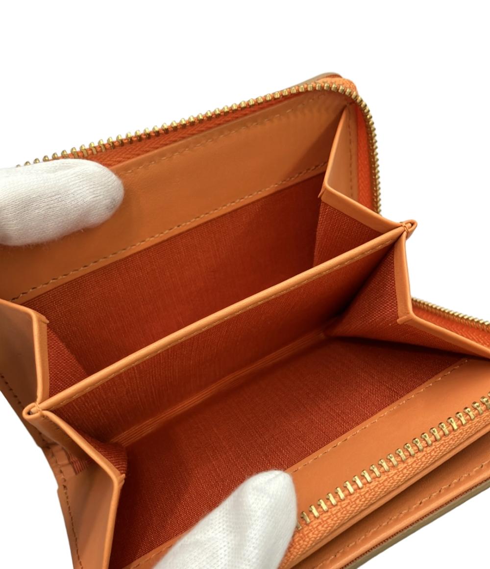 美品 russet 二つ折り財布 レディース ラシット