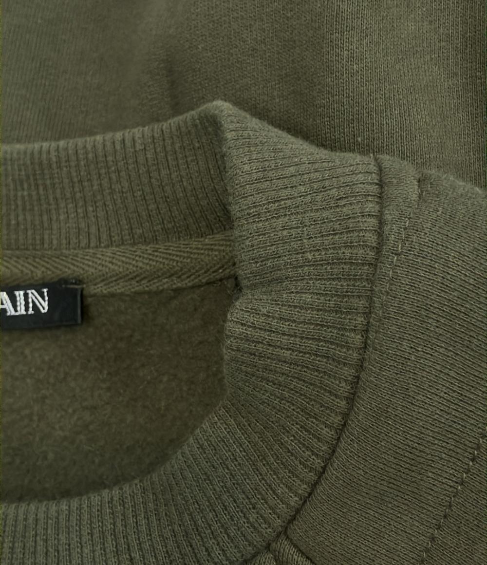 BALMAIN ジップ バイカー スウェット メンズ SIZE S バルマン