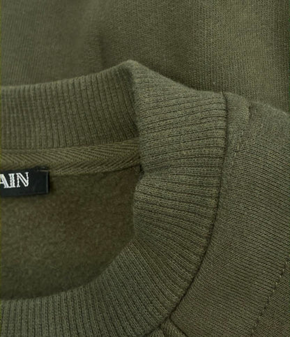 BALMAIN ジップ バイカー スウェット メンズ SIZE S バルマン