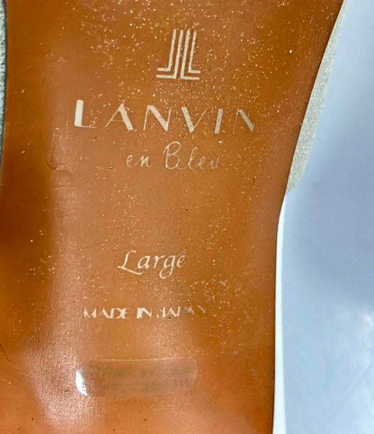 LANVIN en Bleu ミュールサンダル レディース SIZE L (24.5cm) ランバンオンブルー