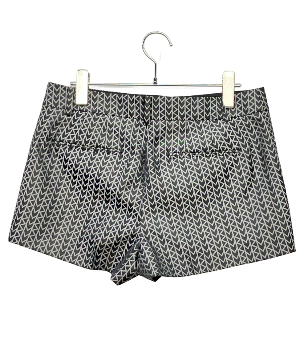 美品 MICHAEL KORS ショートパンツ MK2000 ロゴジャカード モノグラム タグ付き MT530QJHN8 レディース SIZE 2 (M) マイケルコース