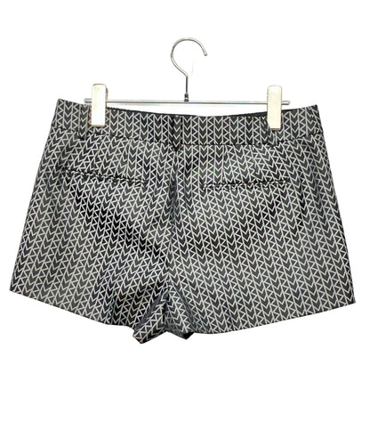 美品 MICHAEL KORS ショートパンツ MK2000 ロゴジャカード モノグラム タグ付き MT530QJHN8 レディース SIZE 2 (M) マイケルコース