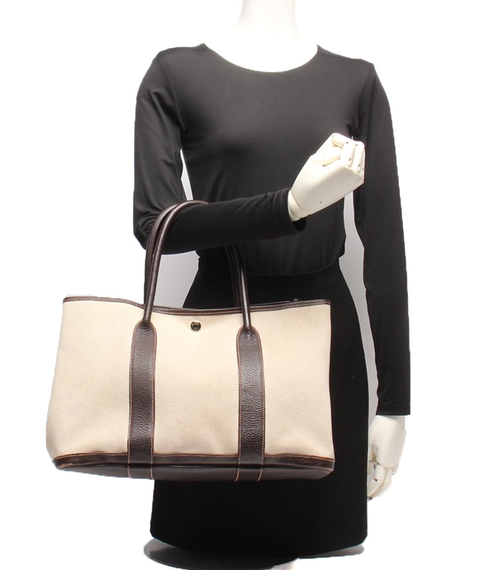 エルメス トートバッグ □H刻印 シルバー刻印 ガーデンパーティPM レディース HERMES