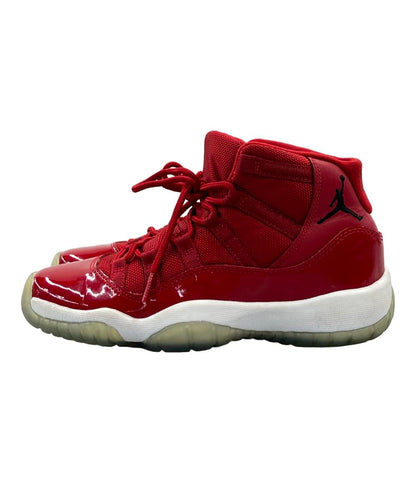 NIKE ミドルカットスニーカー AIR JORDAN 11 RETRO 378038-623 キッズ SIZE 22.5 (M) ナイキ