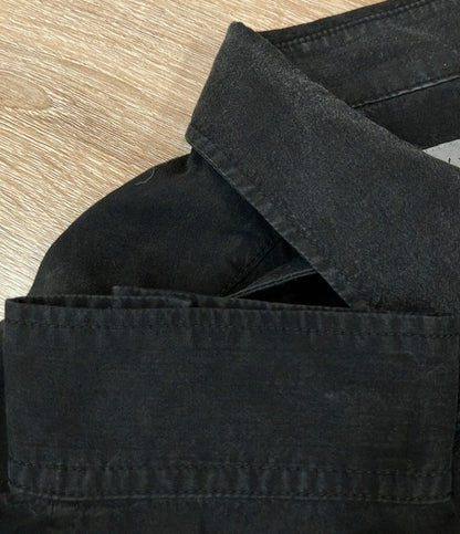Yohji Yamamoto 長袖シャツ ロング ムラ染め HZ-B33-212 メンズ SIZE 2 ヨウジヤマモト