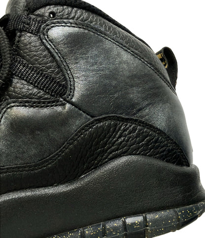 美品 Air Jordan NIKE ハイカットスニーカー エアジョーダン10 レトロ 310805-012 メンズ SIZE 27.0 エアジョーダン ナイキ