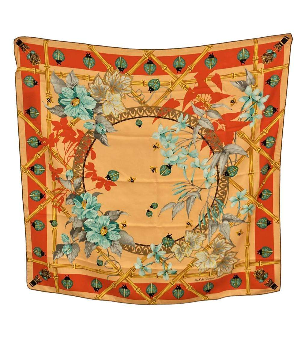 Cartier スカーフ シルク100% must de Cartier レディース カルティエ