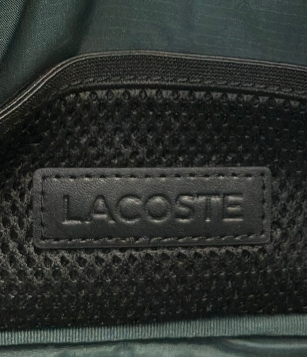 美品 LACOSTE ショルダーバッグ 斜め掛け ボディバッグ メンズ ラコステ