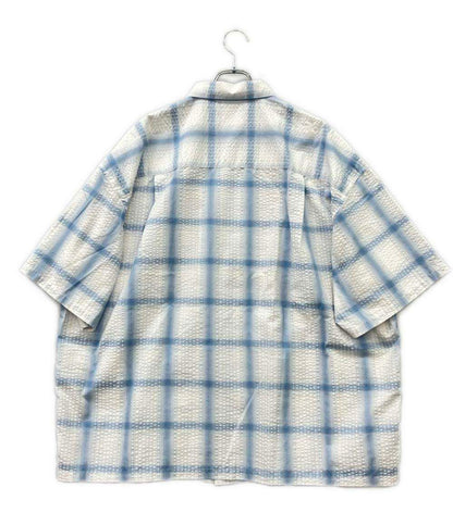 COOTIE PRODUCTIONS 半袖チェックシャツ メンズ SIZE LARGE (L) クーティプロダクションズ