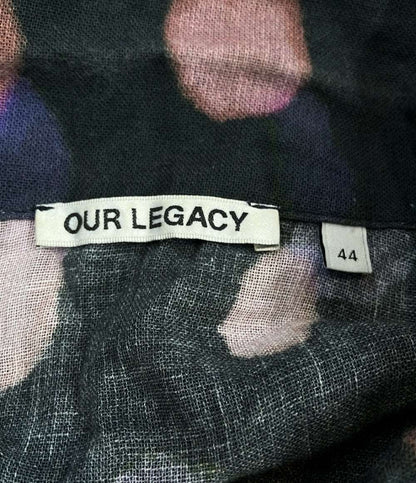 アワーレガシー 半袖シャツ OUR LEGACY BOX SHIRT STROBE PRINT M2212BSSD メンズ SIZE 44 (S) Our Legacy