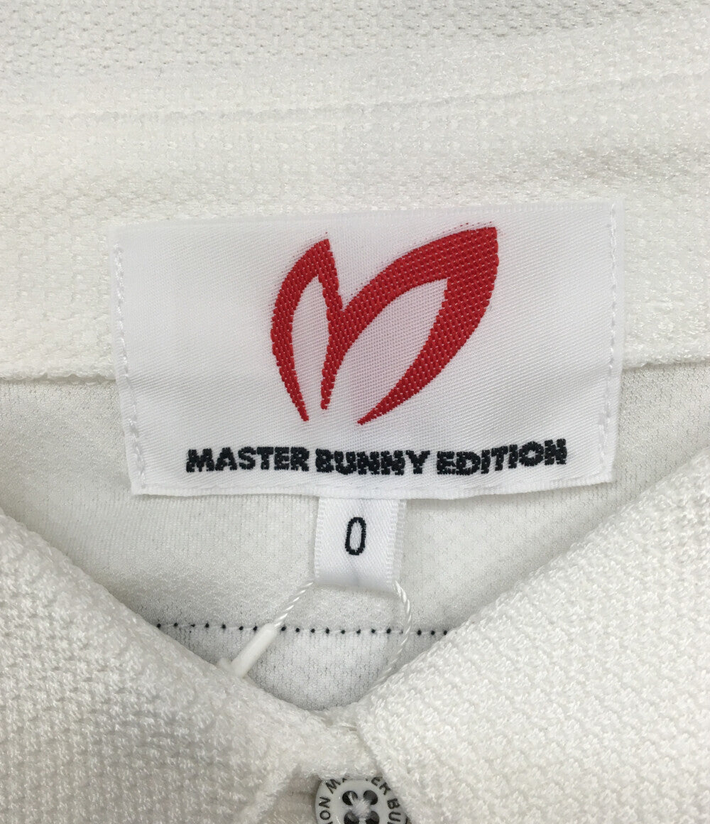 美品 半袖ポロシャツ ハニカムトリコット      レディース  (XS以下) MASTER BUNNY EDITION