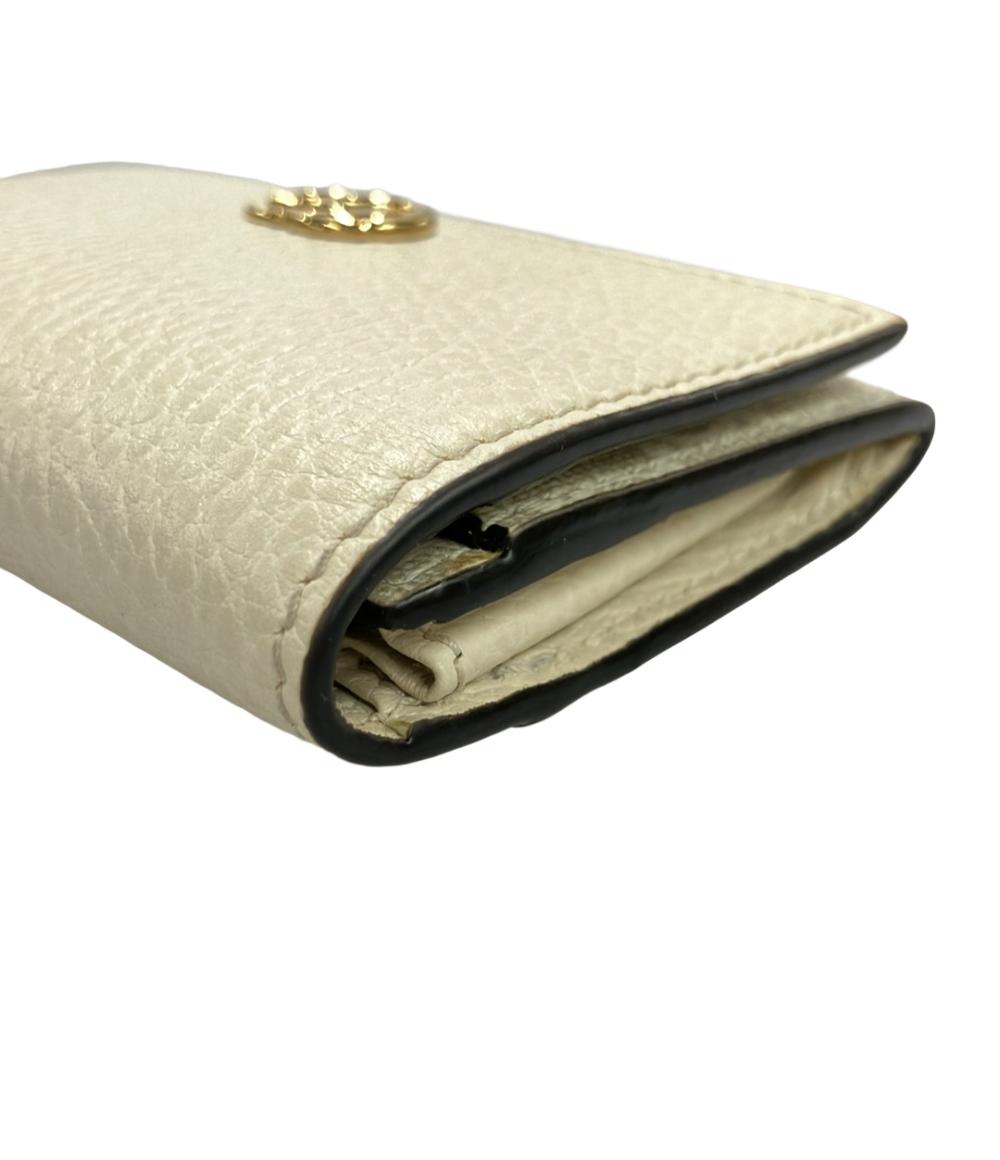 GUCCI カードケース レザー PVC GGマーモント 474748 2067 レディース グッチ