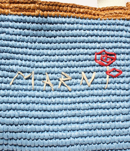 美品 マルニ かごバッグ トートバッグ ショルダーバッグ 肩掛け レディース MARNI