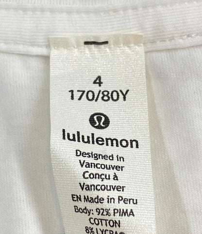 美品 ルルレモン カットソー レディース SIZE 4 (XS) Lululemon