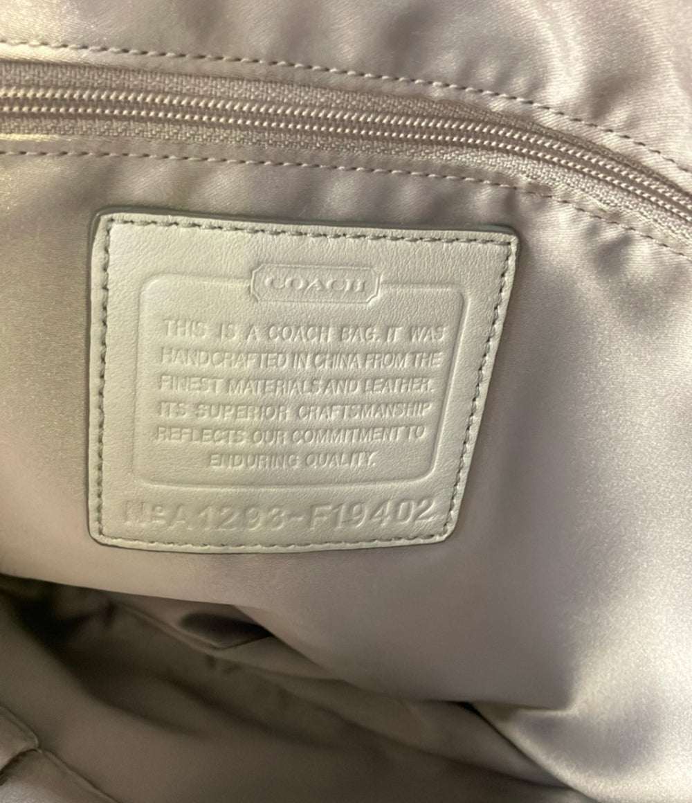 COACH 2way ショルダーバッグ 肩掛け 斜め掛け シグネチャー F19402 レディース コーチ