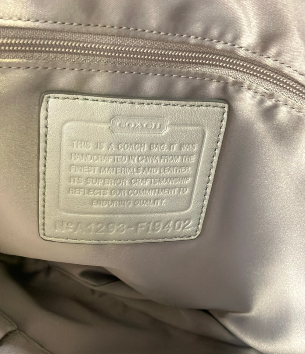 COACH 2way ショルダーバッグ 肩掛け 斜め掛け シグネチャー F19402 レディース コーチ