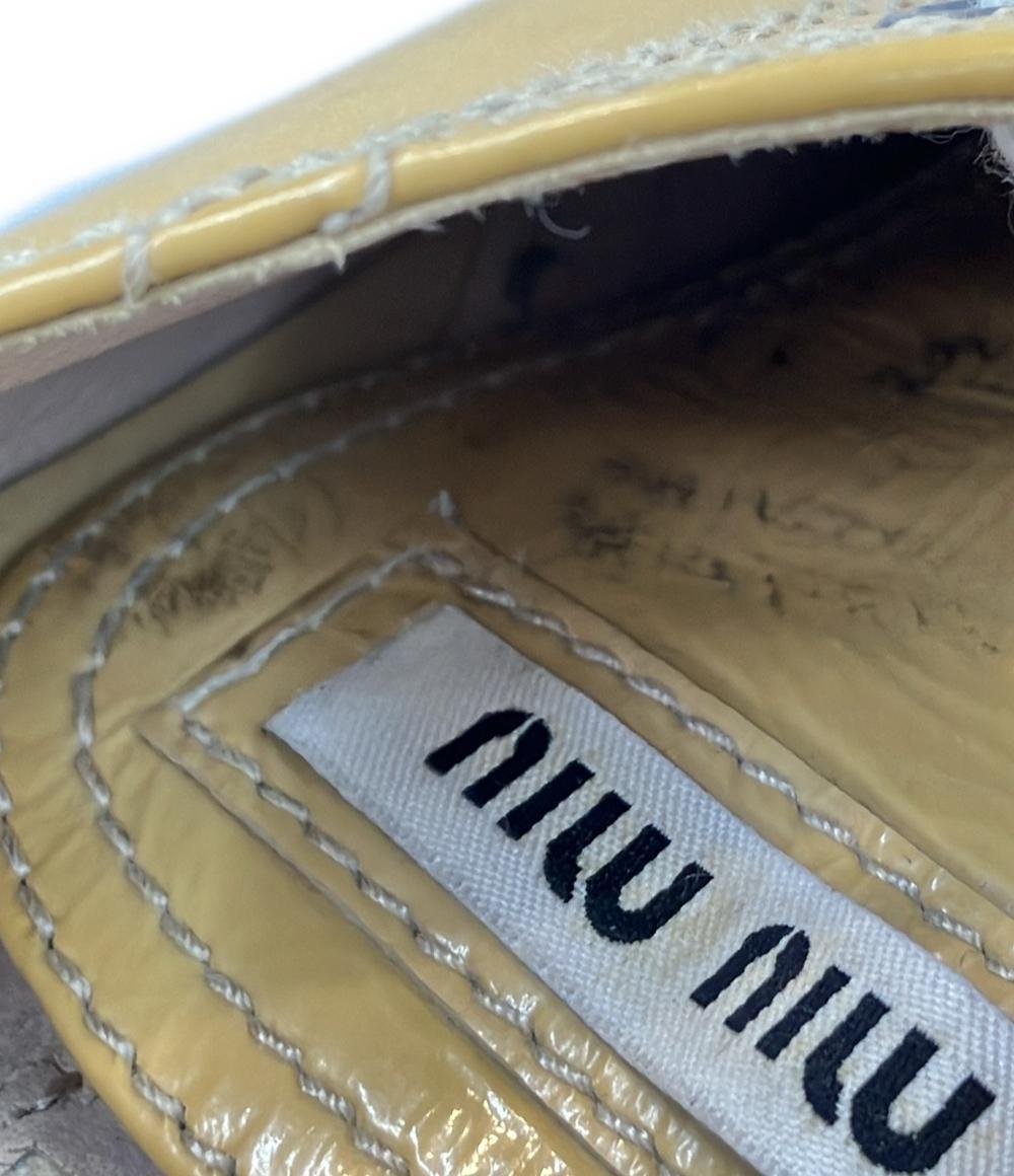 Miu Miu ローカットスニーカー 5E 8998 レディース SIZE 37 1/2 (24.5cm) ミュウ ミュウ