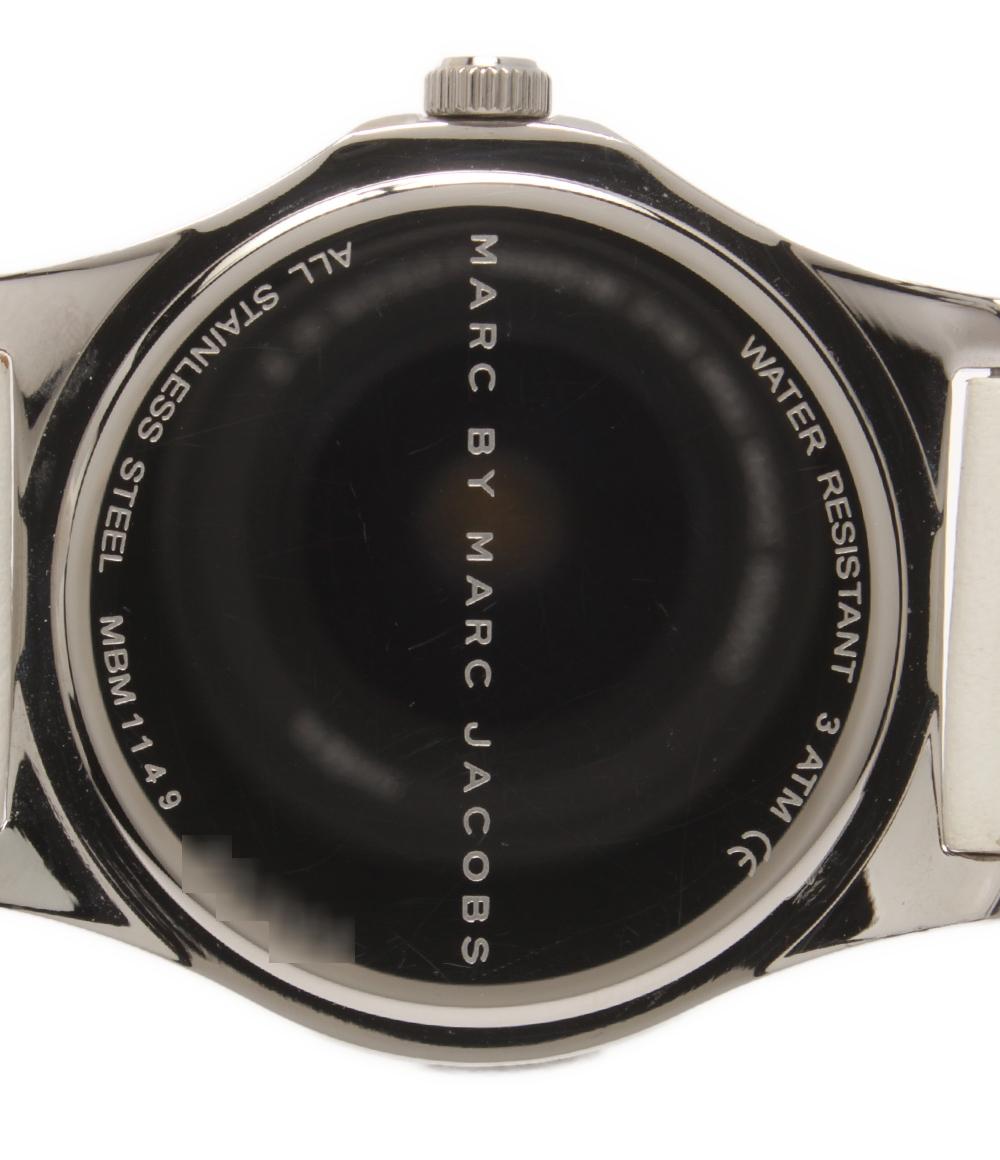 マークバイマークジェイコブス 腕時計 ミスマークウィリアム クオーツ ホワイト MBM1149 メンズ MARC BY MARC JACOBS