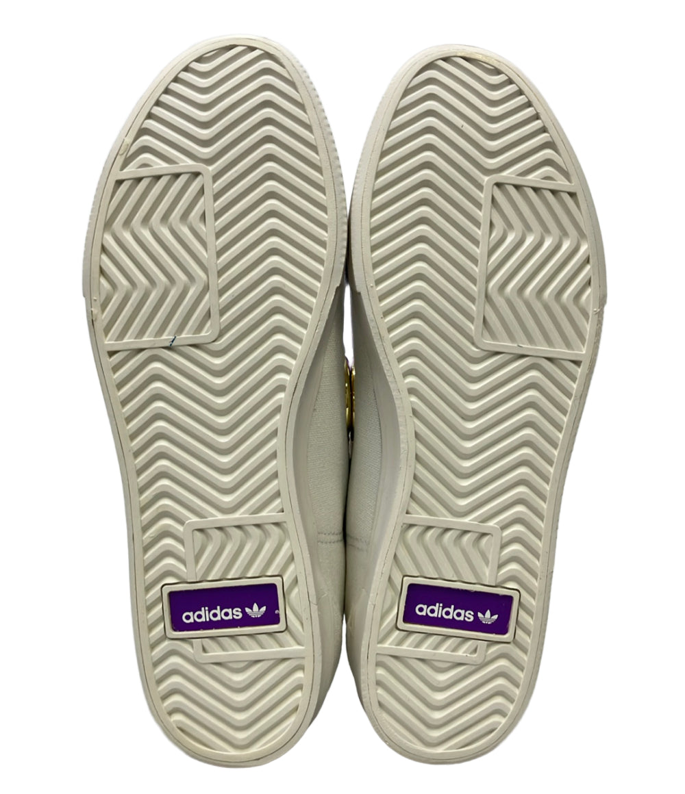 美品 adidas スリッポン SLEEK LO W FY5066 レディース SIZE 24.5 アディダス