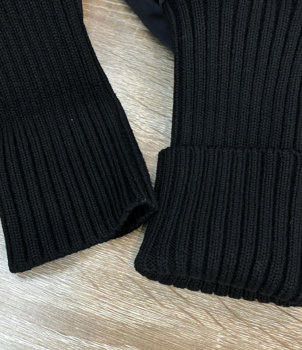 Miu Miu ブルゾン キルティング ショート MA-1ジャケット リブニット ML282 レディース SIZE 36 (XS) ミュウ ミュウ