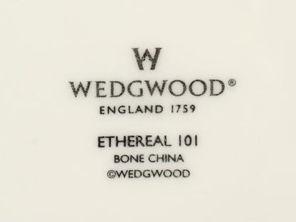 美品 ウエッジウッド スクエアボウル パスタプレート 皿 24cm エスリアル ETHEREAL WEDGWOOD